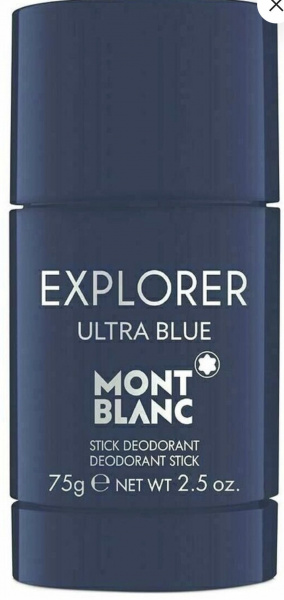 Mont Blanc Explorer Ultra Blue Дезодорант стик мужской 75 g