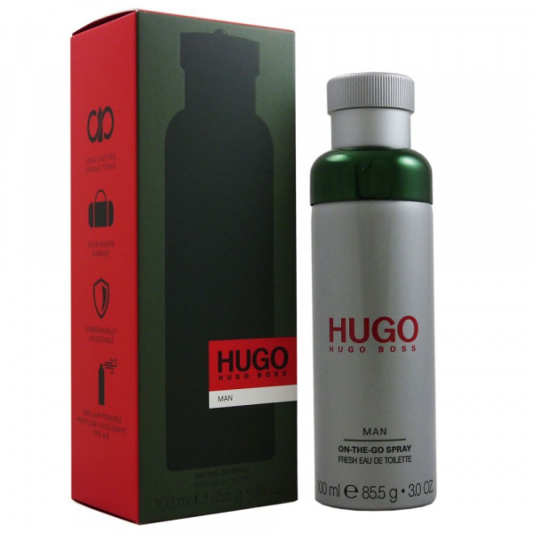 HUGO BOSS HUGO Man On-The-Go Spray Fresh Туалетная вода Мужская 100 мл