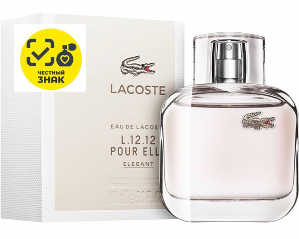 Lacoste L.12.12 Pour Elle Elegant Туалетная вода Женская 90 мл